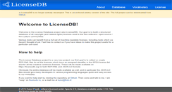Desktop Screenshot of licensedb.org